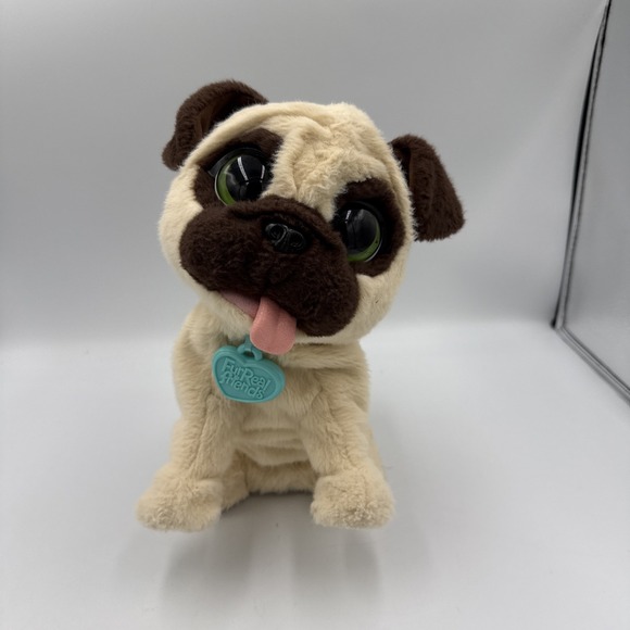 FurReal Friends JJ My Jumpin' Pug Puppy Dog Interactive Toy Robot TESTED Works! - Picture 6 of 14